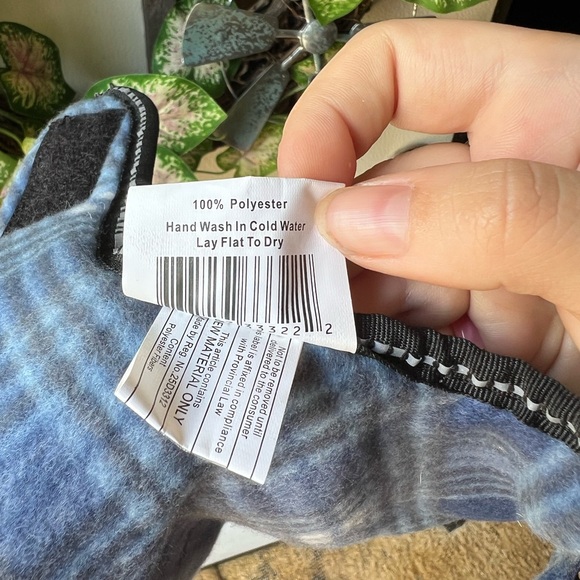 NWT top paw 🐾 reflective reversible blue coat for dogs size XS. - Picture 8 of 16